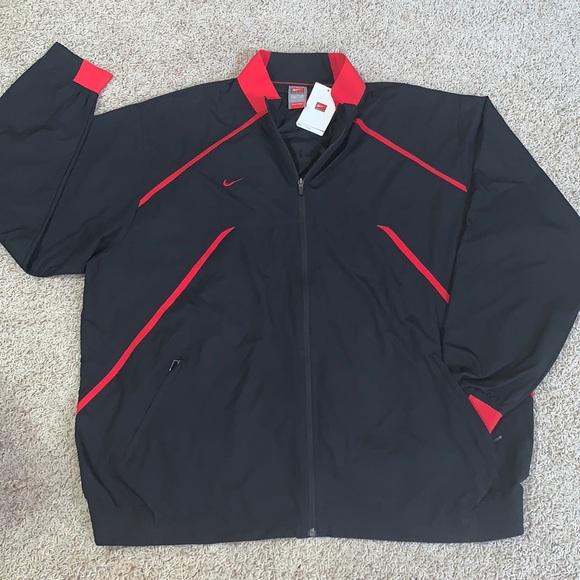 Nike Other - 😎NIKE🔥NEW w/Tags 2X Full-Zip Black/Red Clima-Fit JACKET